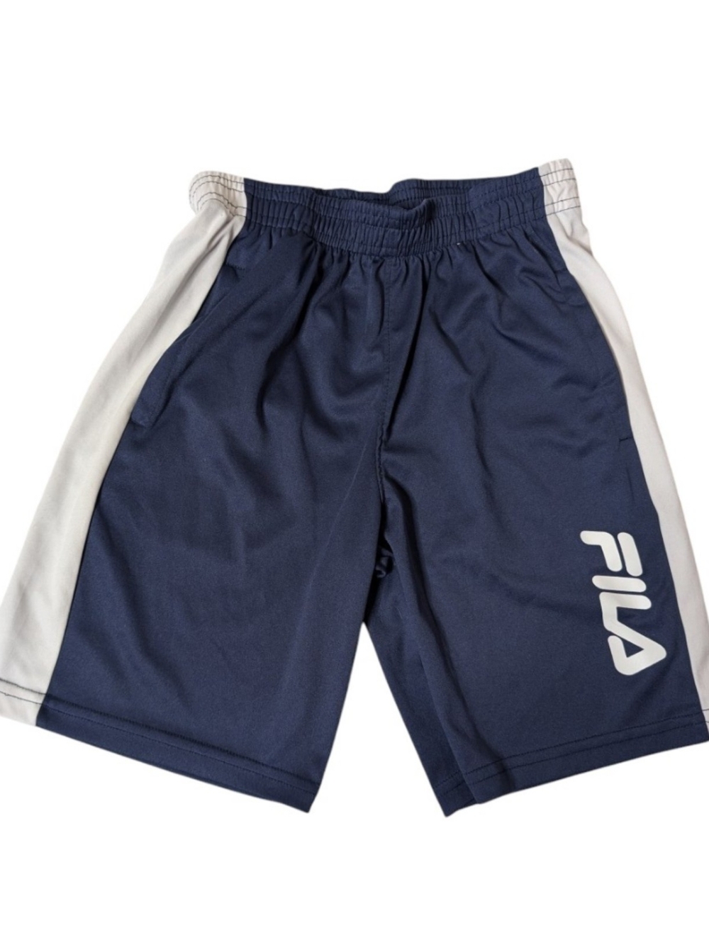 Fila Navy And White Boys Athletic Shorts Size 7